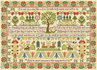 Oak Tree Family Heirloom Cross Stitch Kit by Bothy Threads XS15 *** 50% OFF SALE ***