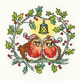 Christmas Robins - Counted Cross Stitch