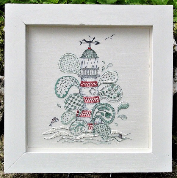 The Crewel Sea - Lighthouse Crewel Embroidery Project