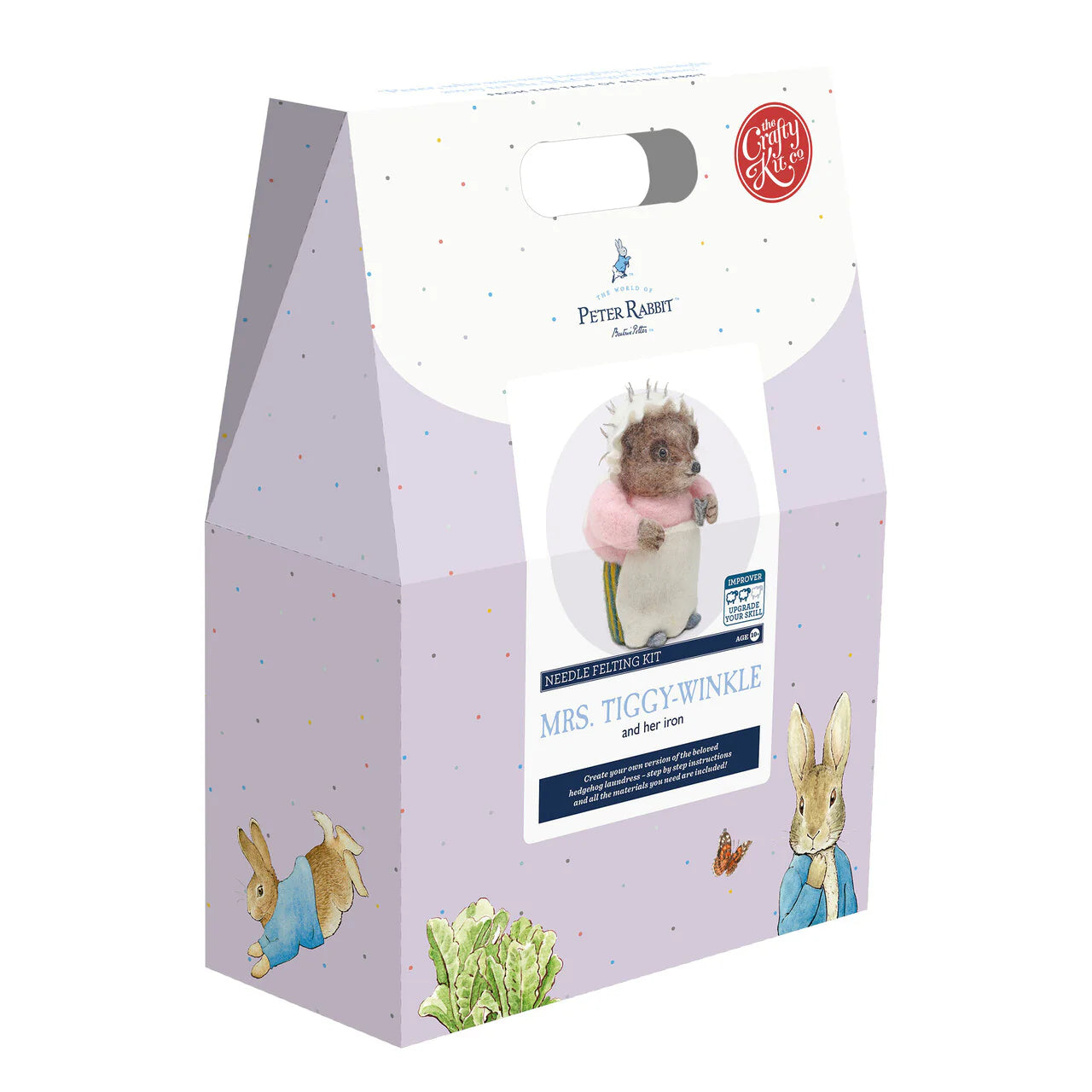 Mrs Tiggy Winkle Needle Felting Kit by The Crafty Kit Company