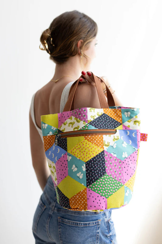 Quarry Tote Bag Pattern - from Noodlehead