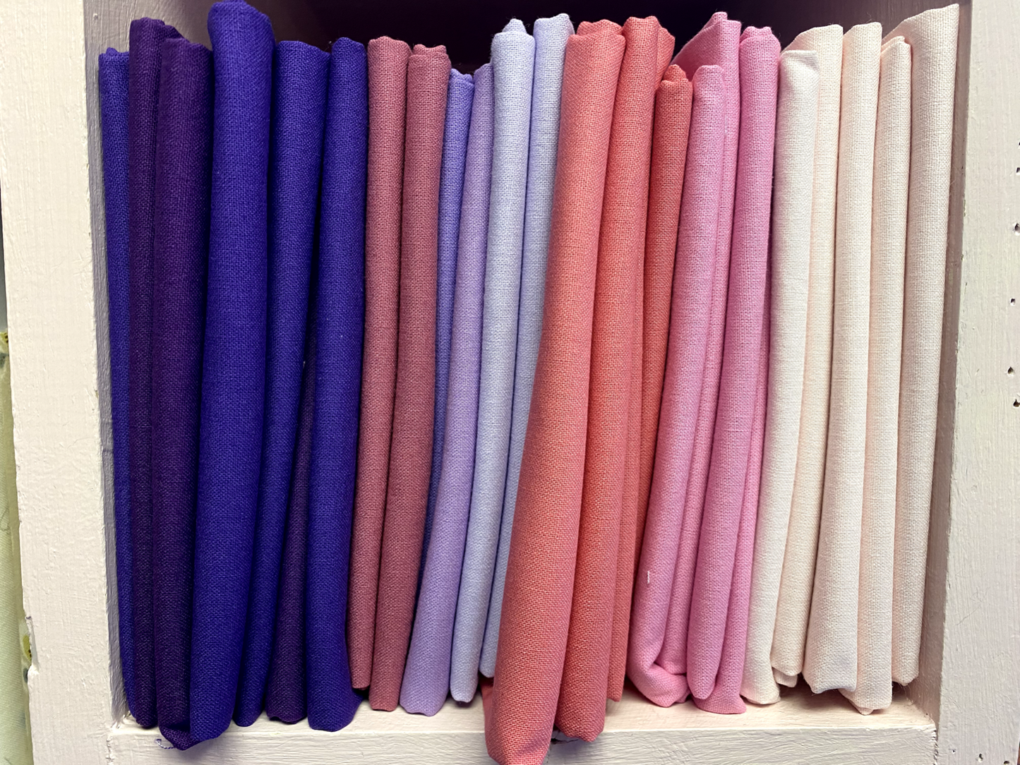 25 Individual Cotton Fabric Bundle 50 x 50cm ~ Quilting Job Lot Various Colours