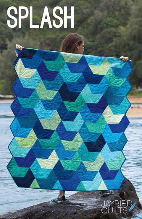 Splash Quilt Pattern by Jaybird Quilts