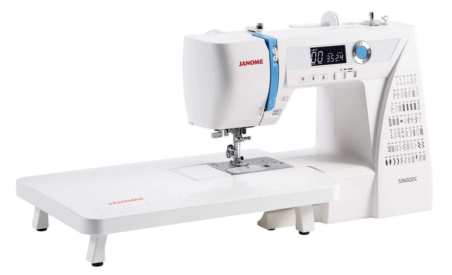 The Janome Model 5060QDC Sewing Machine