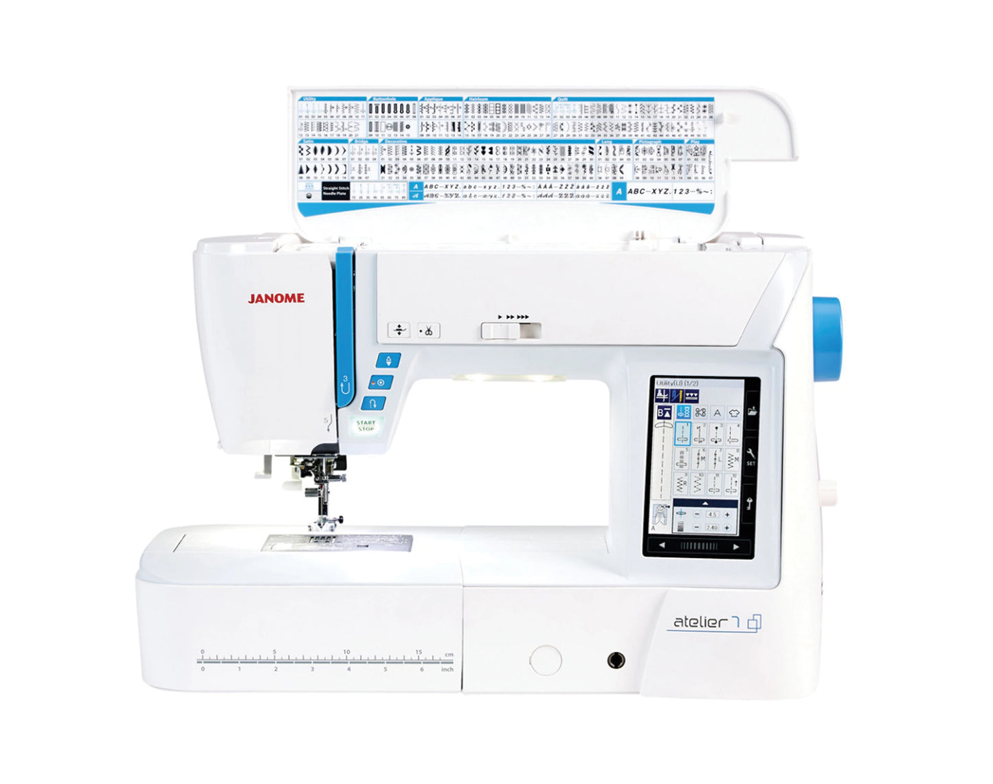 Janome Atelier 7 Sewing Machine - ***SALE PRICE + FREE £200 Quilting Accessory Kit ***