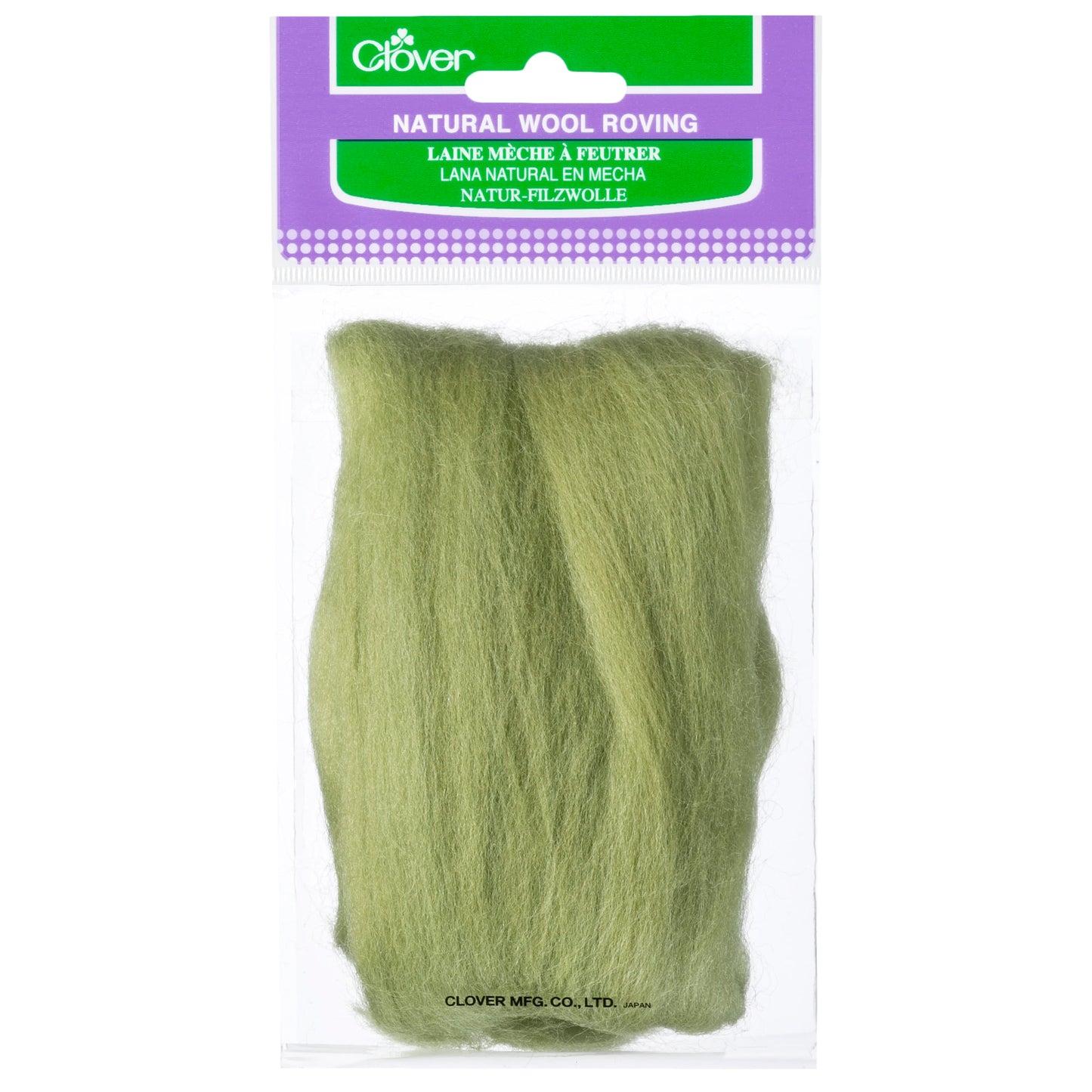 Natural Wool Roving - Variety of Colours Pack of 1