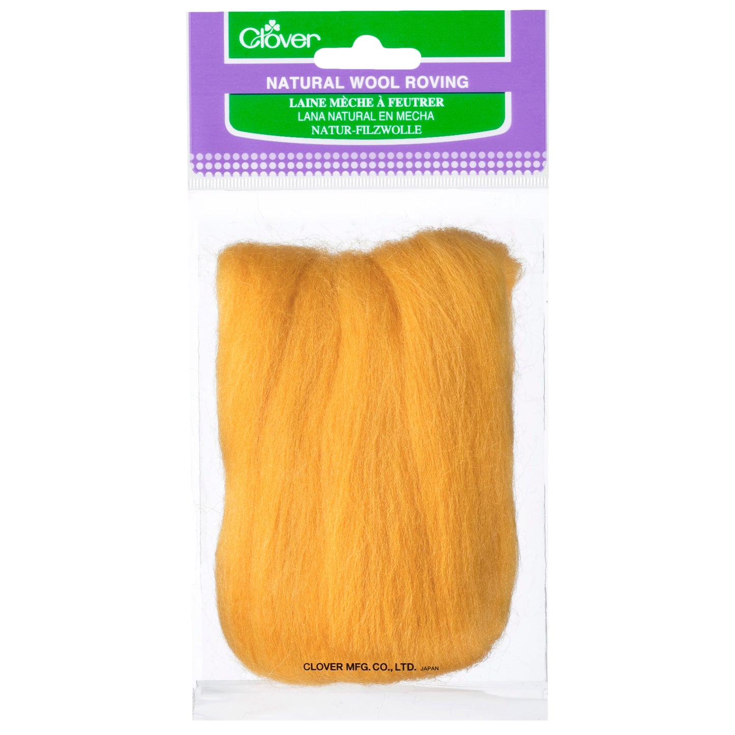 Natural Wool Roving - Variety of Colours Pack of 1