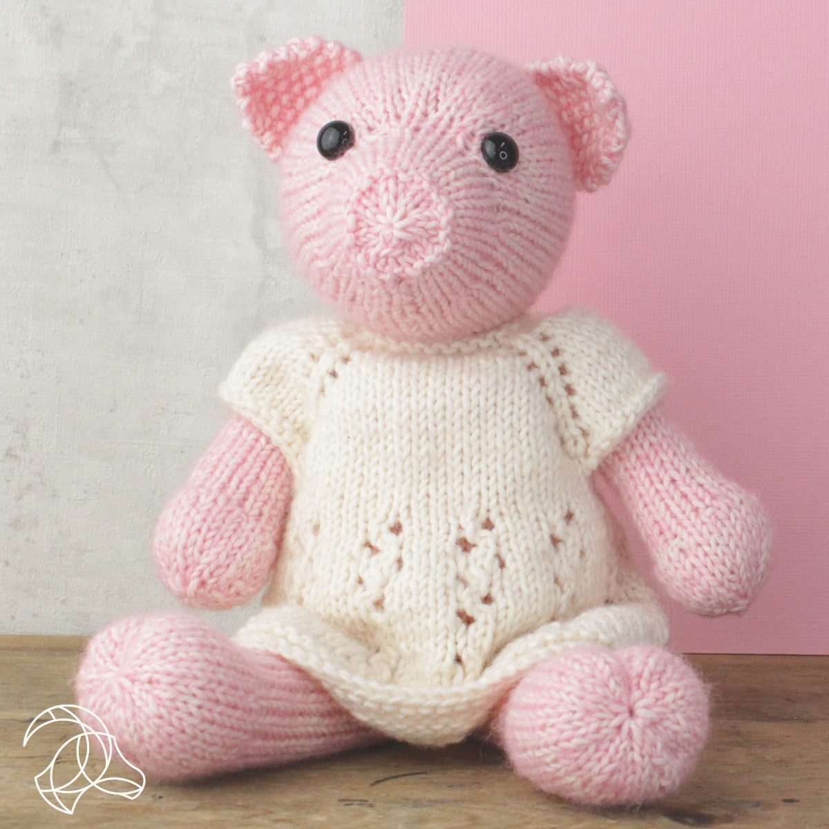 Frida the Piglet Knitting Kit