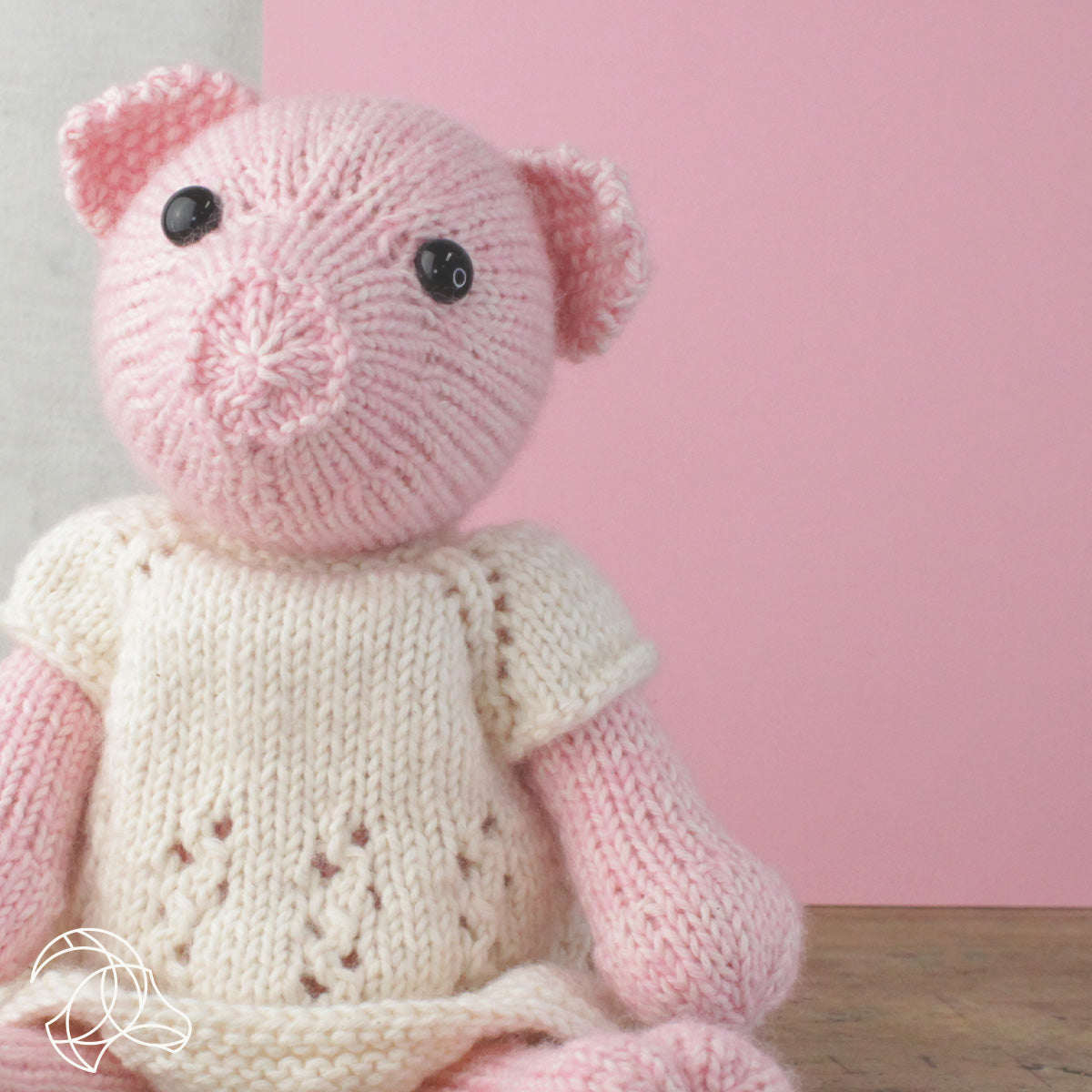 Frida the Piglet Knitting Kit