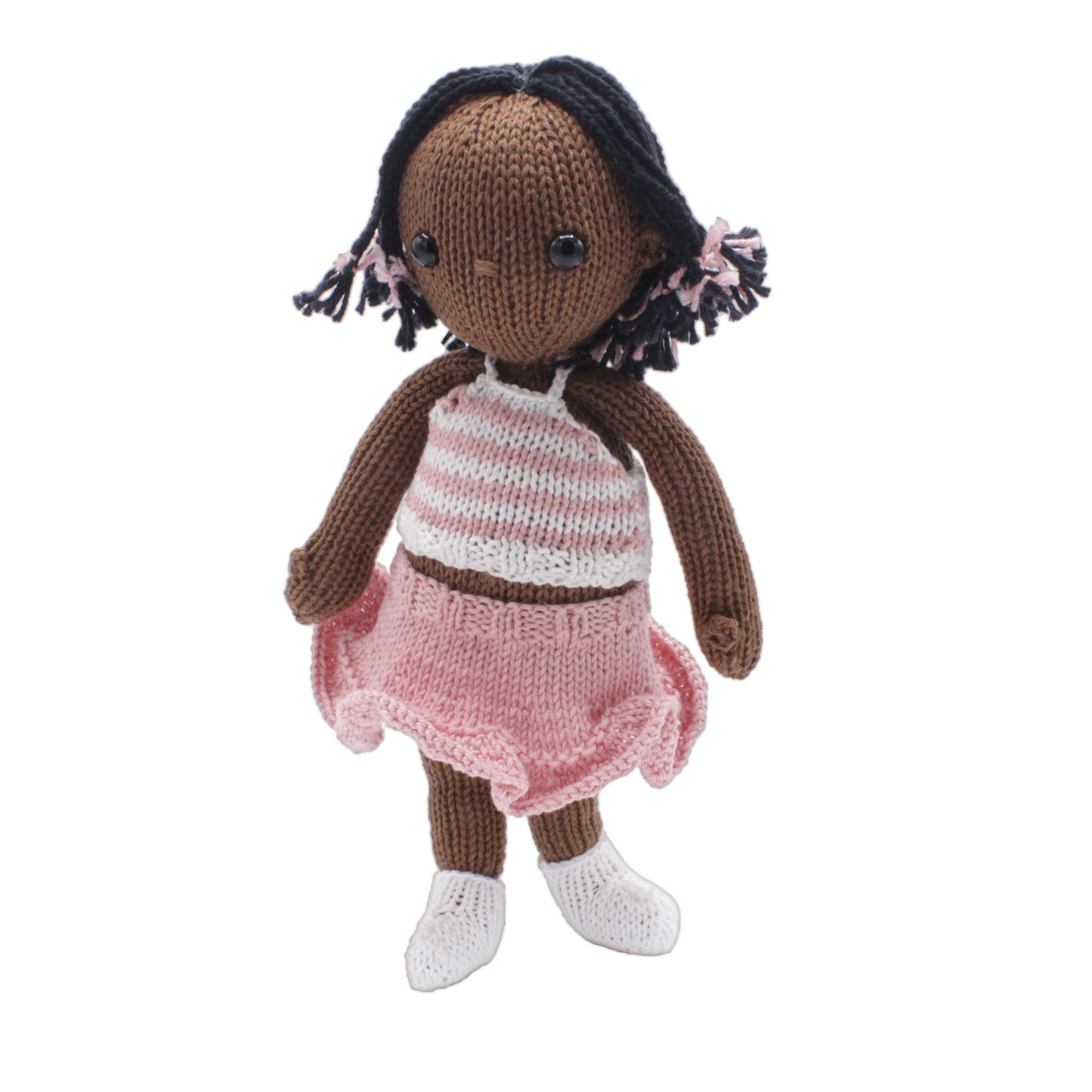 Meet May! A Little Girl Dressed in Pink - Dolly Knitting Kit