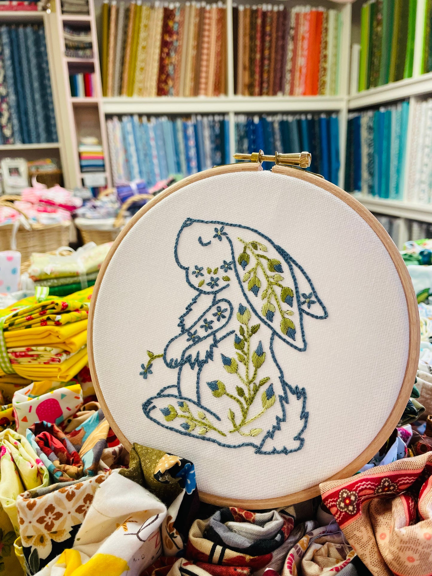 Basil The Bunny - Fabulous Embroidery Kit