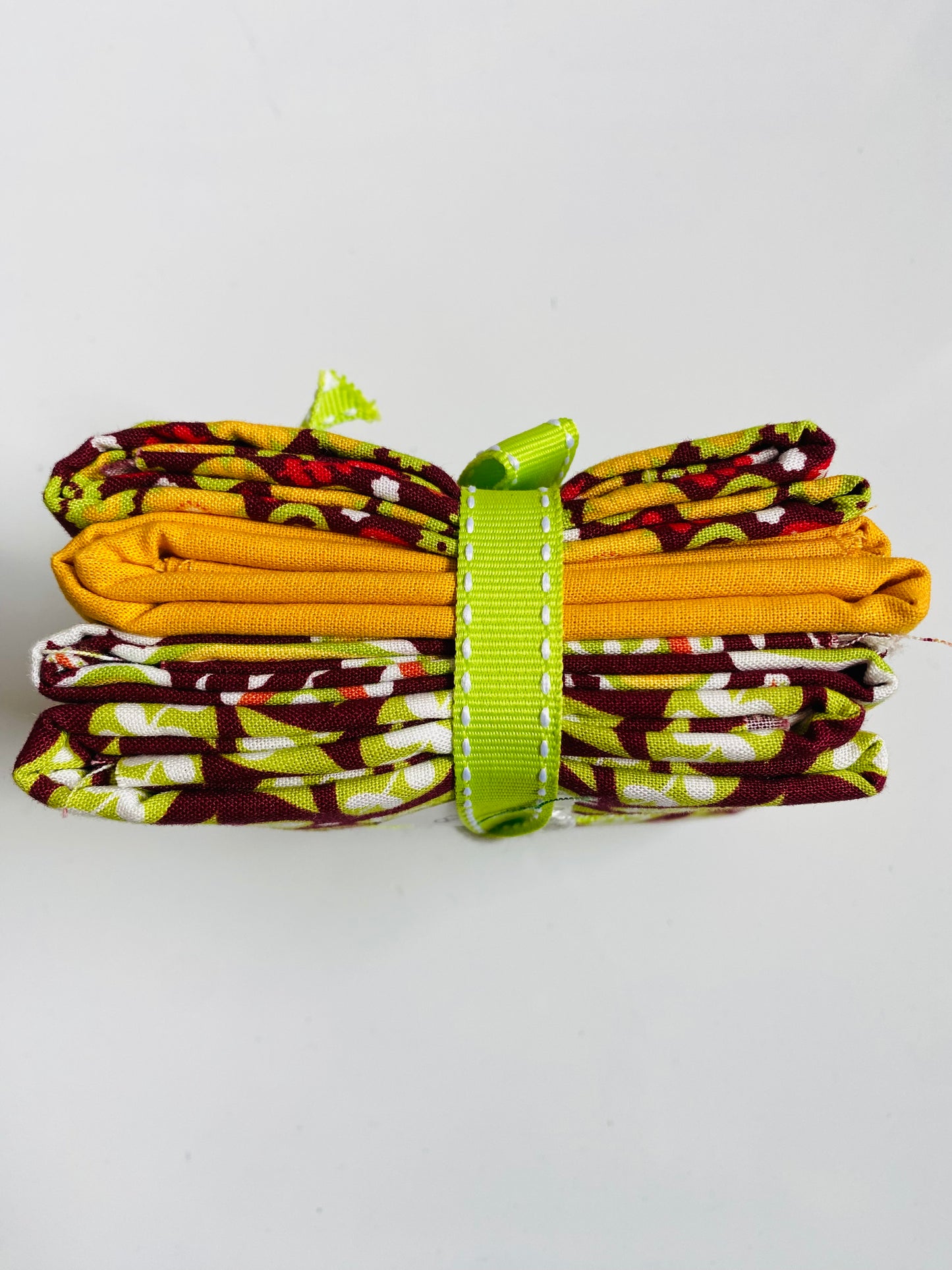 Fabric Fat Quarter Bundle - 'Earthy Tones - Browns & Greens' - 100% Cotton