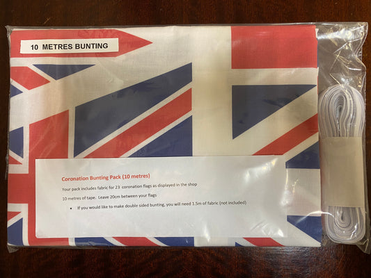 Union Jack DIY Bunting Pack - 10 metres - Make Your Own Bunting Kit!