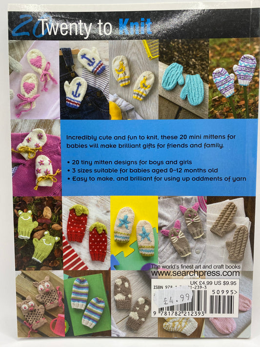 Knitted Baby Mitts by Sian Brown - Twenty to Knit Book