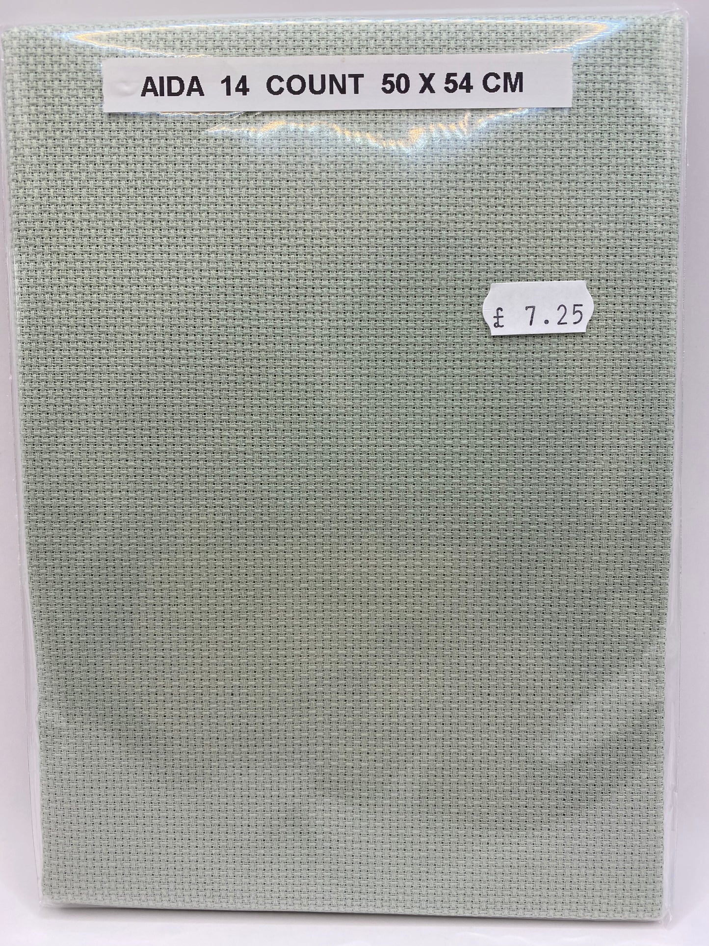 Aida 14 Count 50 x 54cm Pack of one - VARIOUS COLOURS