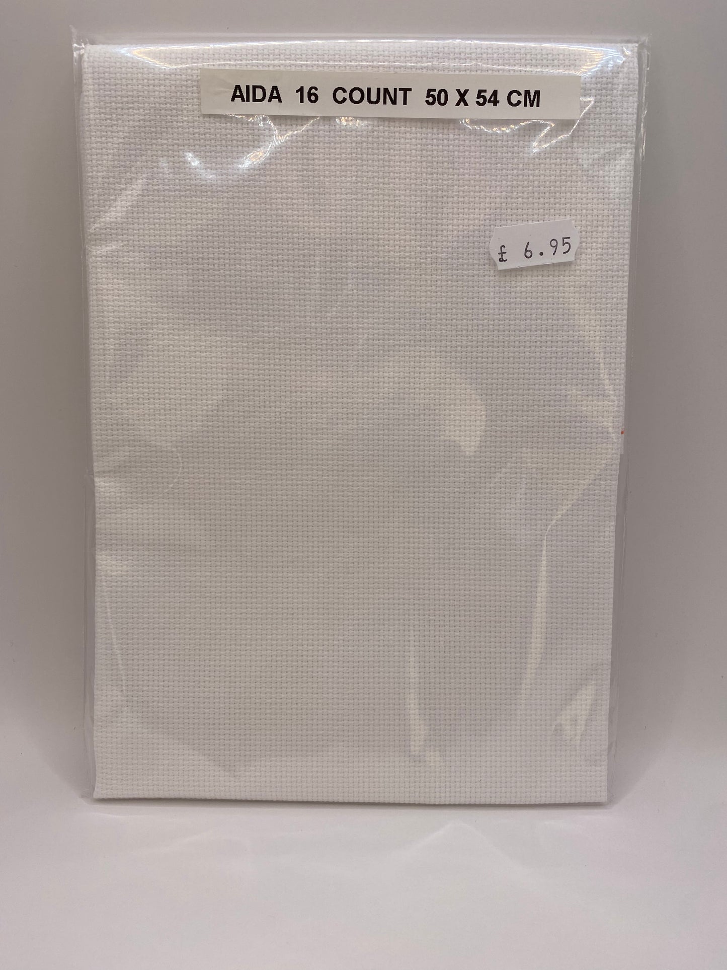Aida 16 Count 50 x 54cm Pack of one - VARIOUS COLOURS