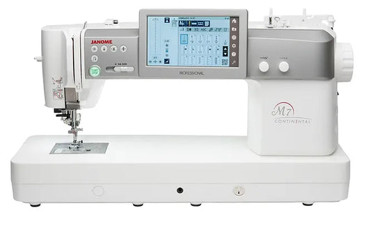 The Janome Continental M7 Professional