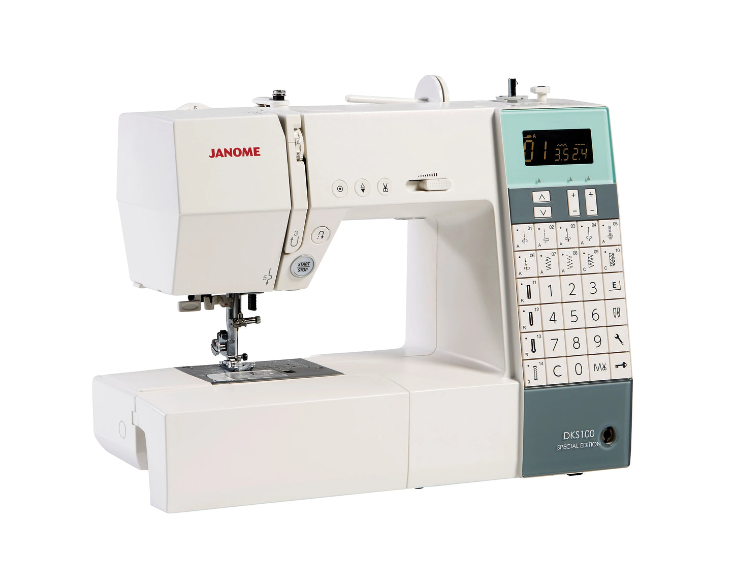 The Janome Model DKS100SE Special Edition Sewing Machine