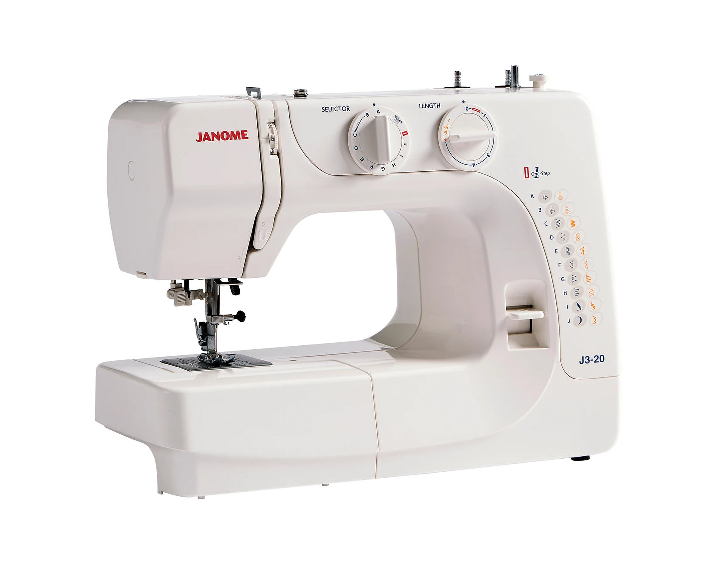 The Janome Model J3-20 Sewing Machine - Retail price £259.