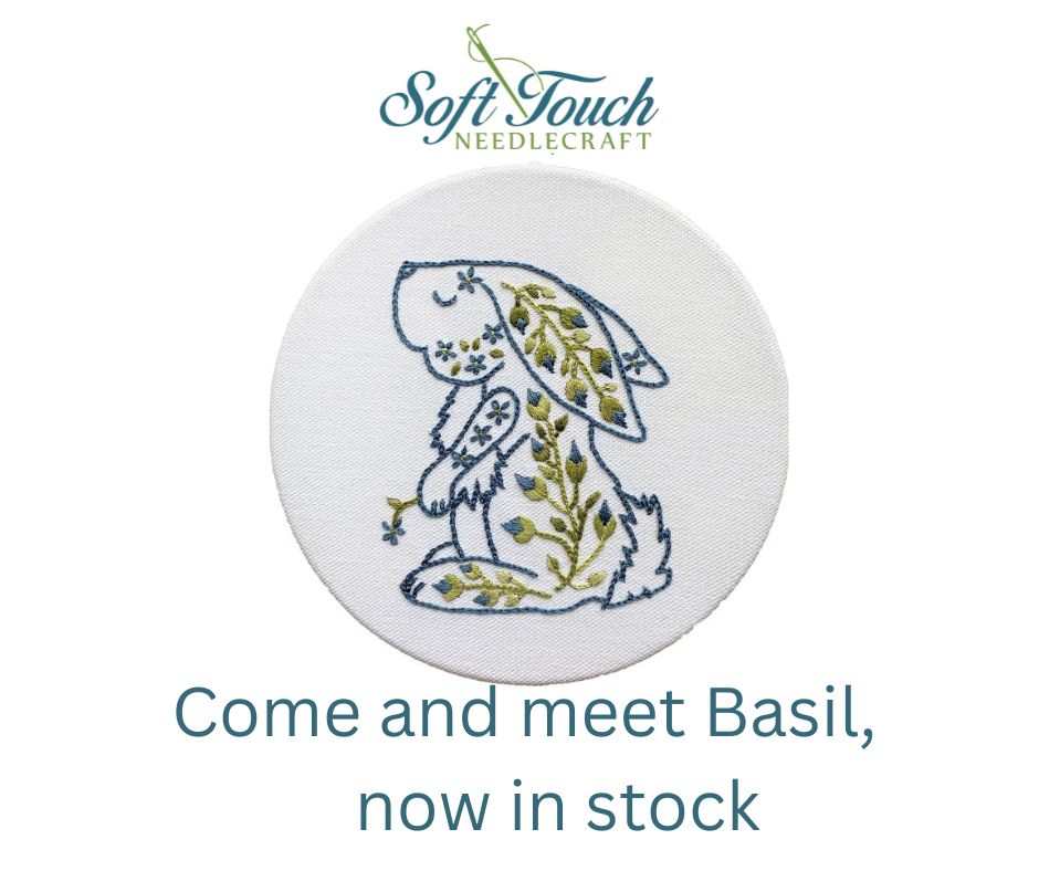 Basil The Bunny - Fabulous Embroidery Kit