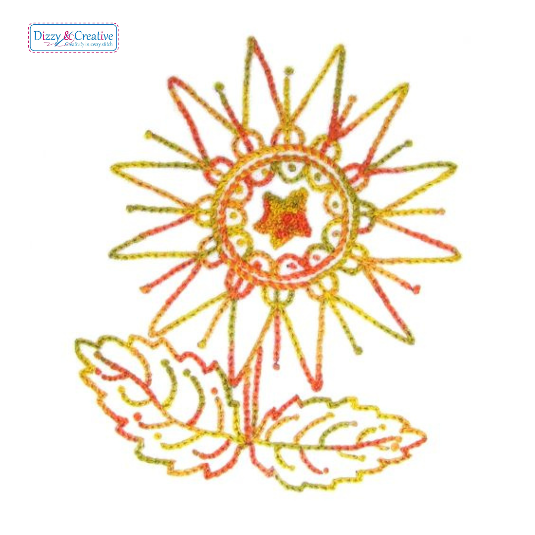 Sunflower Embroidery Kit