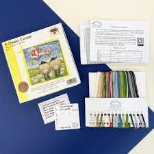 A Cheeky Escape! - Counted Cross Stitch Kit