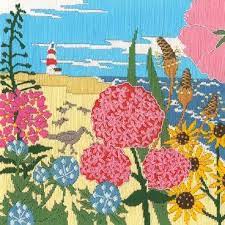 Silken Scenes - At Low Tide - Long Stitch Kit by Bothy Threads SSKH3