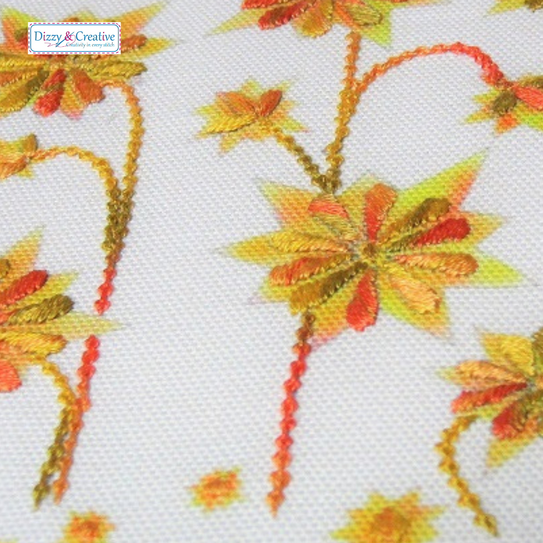 Yellow Garden Embroidery Kit