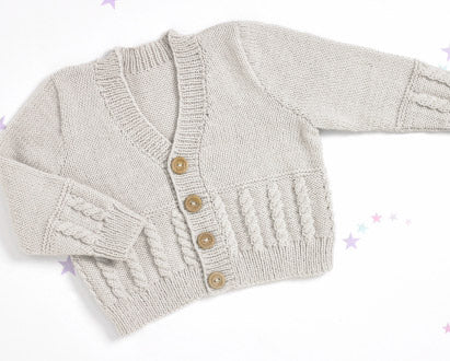 Baby 4 Ply Knitting Pattern - Peter Pan PP028