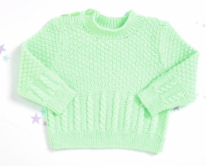 Baby 4 Ply Knitting Pattern - Peter Pan PP028