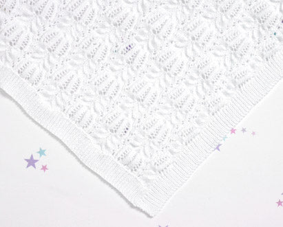 Baby Blanket 4 Ply Knitting Pattern - Peter Pan PP029