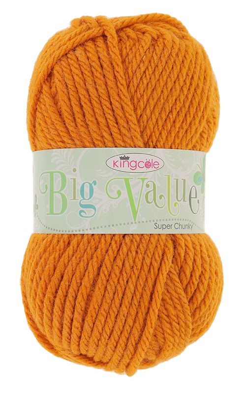 King Cole Big Value Super Chunky 100g - Various Colours