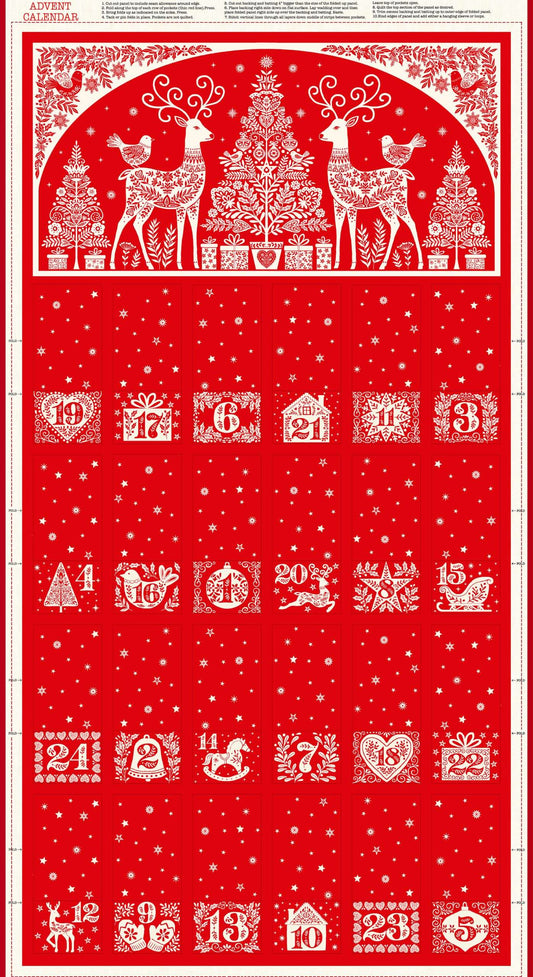Scandi Advent Calendar All You Need Fabric Value Pack