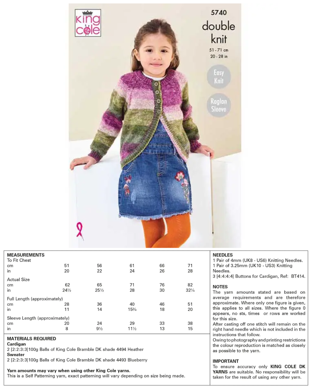 Knitting & Crochet Patterns - Children (Below Is a Very Small Selection of Patterns Available in the Shop)