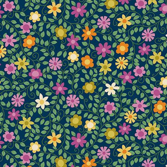 Makower Whimsy 100% Cotton Fabric by Kim Schaefer - Available by the Metre