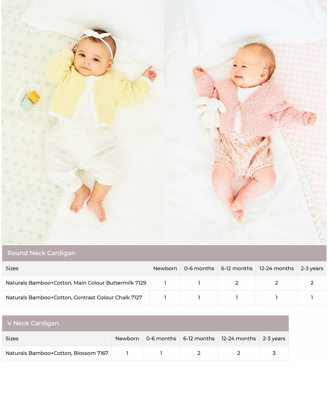 Knitting & Crochet Patterns - Babies (Below Is a Very Small Selection of Patterns Available in the Shop)
