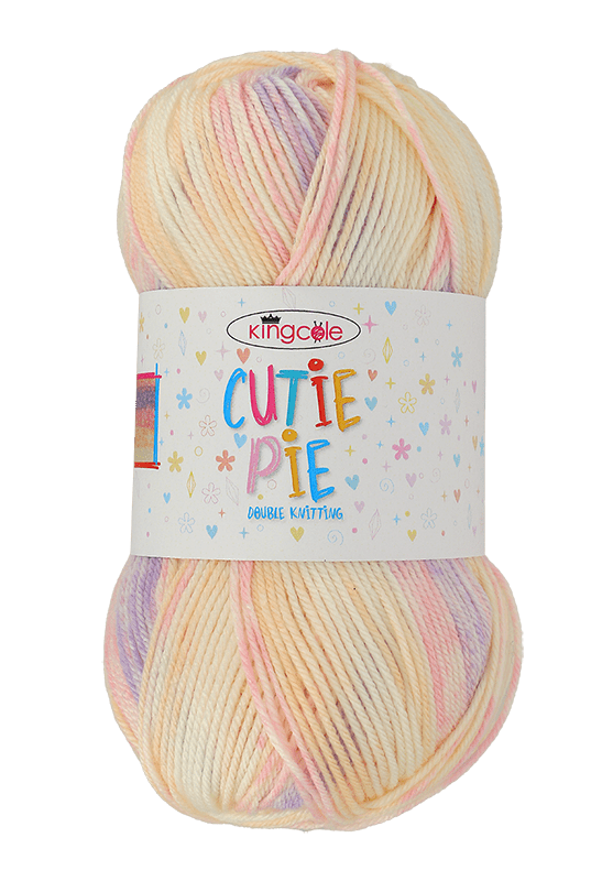 Cutie Pie DK 100g Baby Wool Yarn - From King Cole