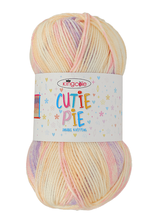 Cutie Pie DK 100g Baby Wool Yarn - From King Cole