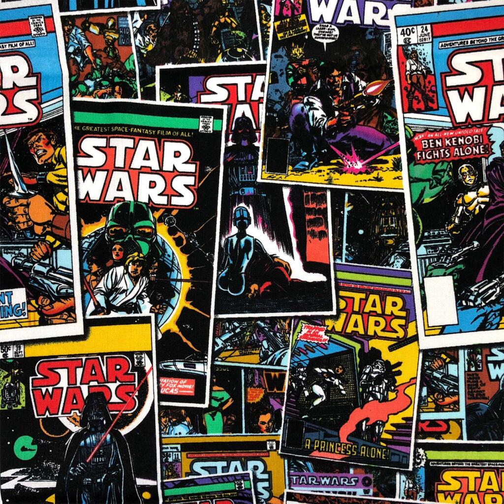 Star Wars 100% Cotton Fabric - Sold by the Half Metre