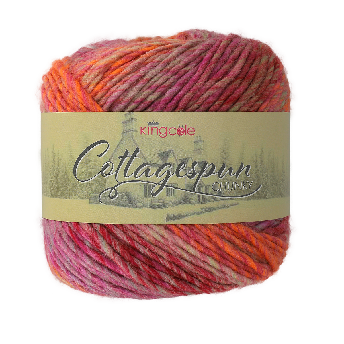 Cottagespun Chunky 150g Yarn - by King Cole