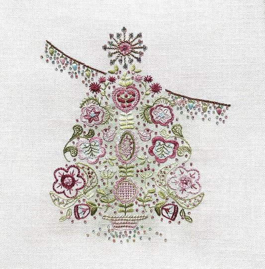 Scandi Christmas Tree Embroidery Kit - NEW from Dizzy & Creative