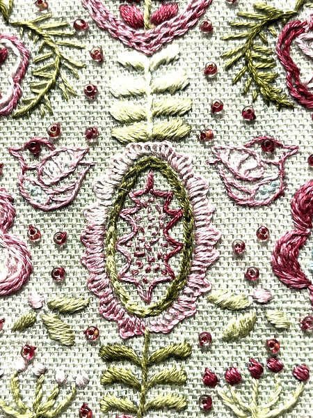 Scandi Christmas Tree Embroidery Kit - NEW from Dizzy & Creative