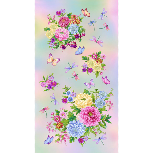 Gossamer Gardens -  Fabric panel