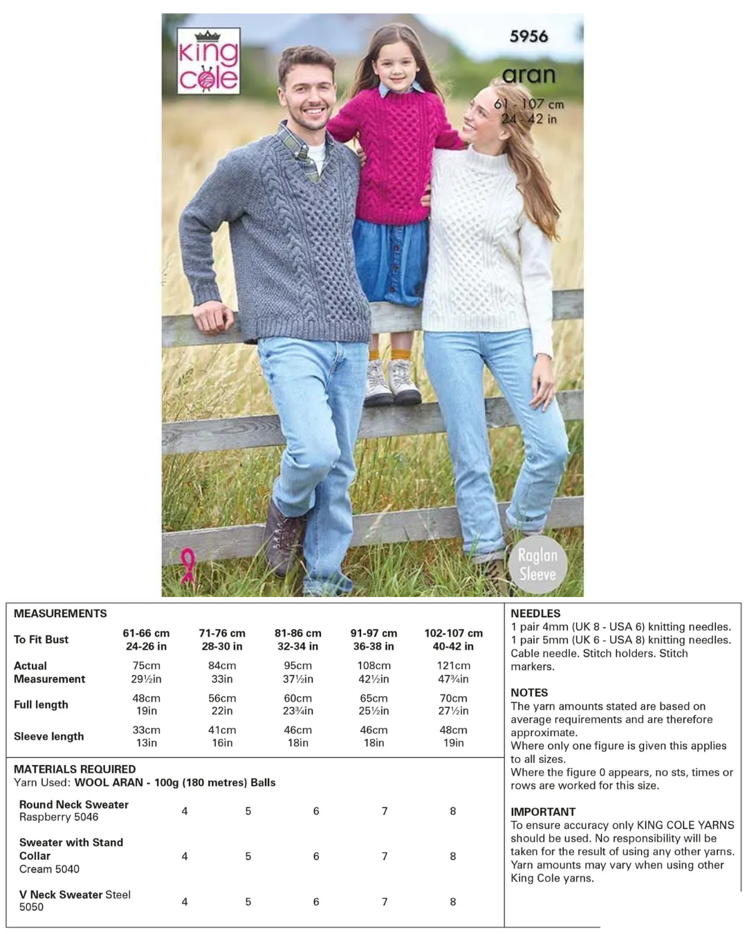 Knitting & Crochet Patterns - Children (Below Is a Very Small Selection of Patterns Available in the Shop)