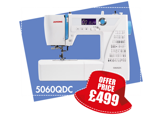 Janome Model 5060QDC Sewing Machine *** Save £50 ***