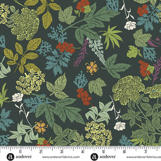 Nordic Summer 100% Cotton Fabric Collection - by Makower. Sold by the Quarter Metre