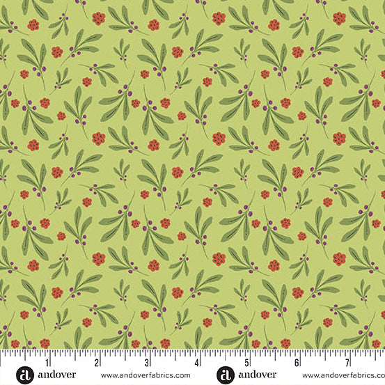 Nordic Summer 100% Cotton Fabric Collection - by Makower. Sold by the Quarter Metre
