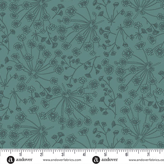Nordic Summer 100% Cotton Fabric Collection - by Makower. Sold by the Quarter Metre