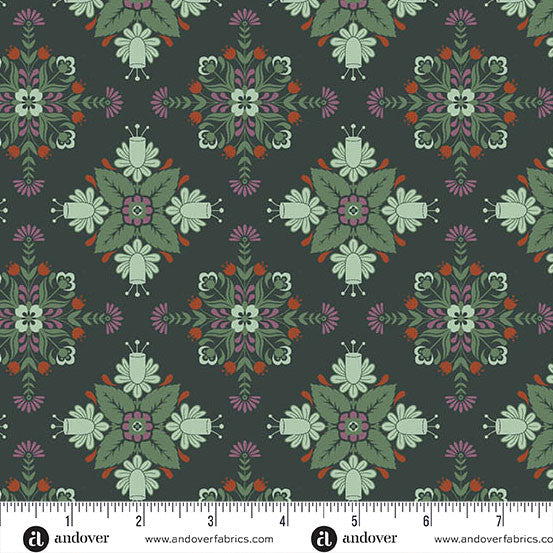 Nordic Summer 100% Cotton Fabric Collection - by Makower. Sold by the Quarter Metre
