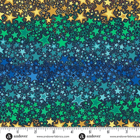 Orbit Cotton Fabric Collection - by Makower. Sold by the Quarter Metre